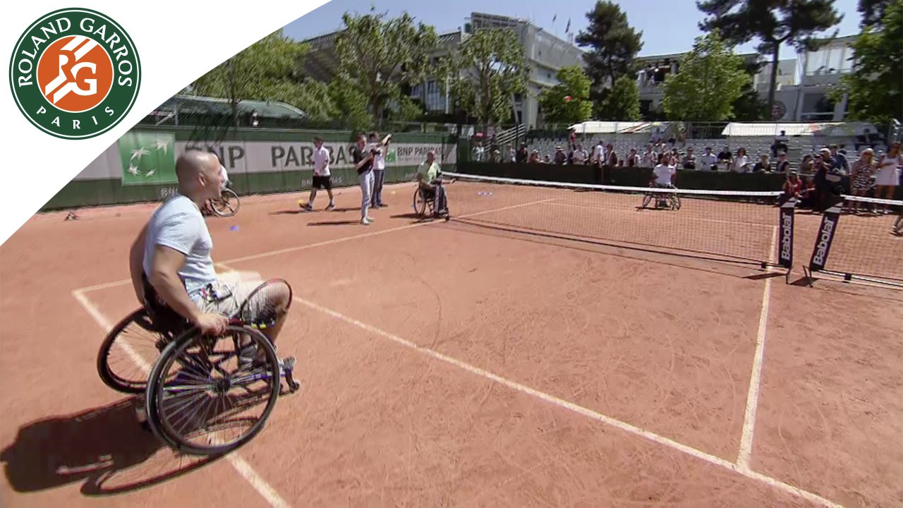 Tennis en fauteuil, c'est l'engouement ! / Roland-Garros 2015