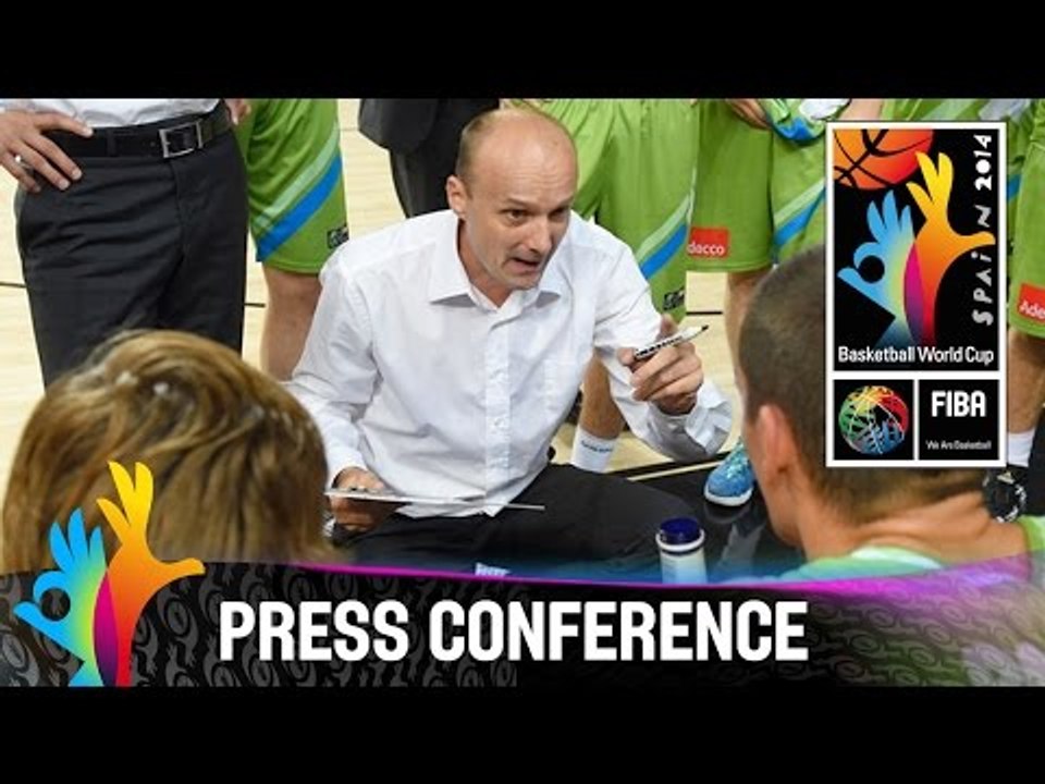 Dominican Republic v Slovenia - Post Game Press Conference - 2014 FIBA Basketball World Cup