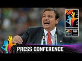 Turkey v Australia - Post Game Press Conference - 2014 FIBA Basketball World Cup