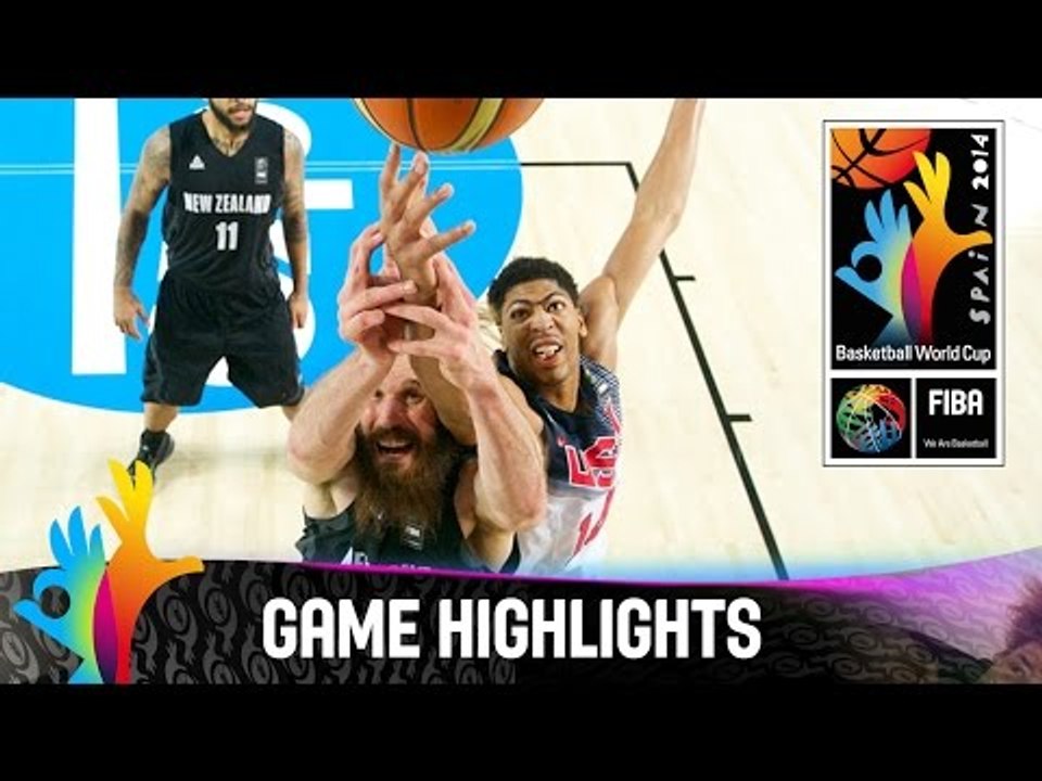 USA v New Zealand - Game Highlights - Group C - 2014 FIBA Basketball World Cup