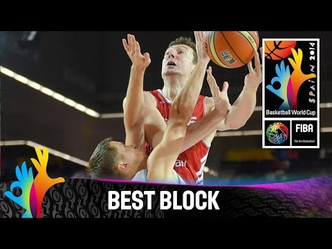 Ukraine v Turkey - Best Block - 2014 FIBA Basketball World Cup