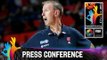 France v Croatia - Post Game Press Conference - 2014 FIBA Basketball World Cup