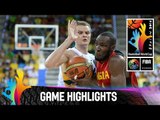 Lithuania v Angola - Game Highlights - Group D - 2014 FIBA Basketball World Cup