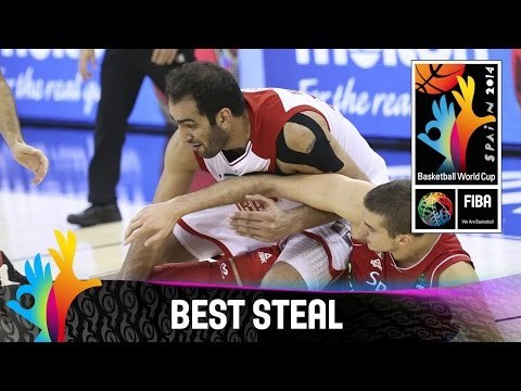 Iran v Serbia - Best Steal - 2014 FIBA Basketball World Cup