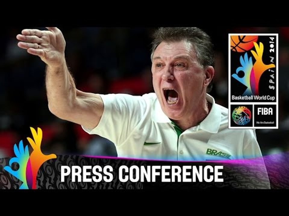 Brazil v Argentina - Post Game Press Conference - 2014 FIBA Basketball World Cup