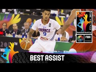 France v Egypt - Best Assist - 2014 FIBA Basketball World Cup