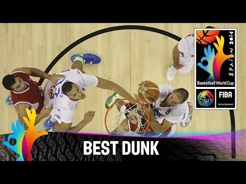 France v Egypt - Best Dunk - 2014 FIBA Basketball World Cup