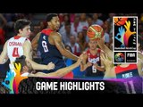 Turkey v USA - Game Highlights - Group C - 2014 FIBA Basketball World Cup