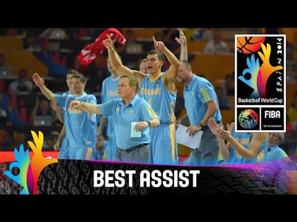 Finland v Ukraine - Best Assist - 2014 FIBA Basketball World Cup