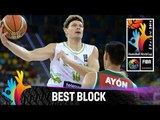 Slovenia v Mexico - Best Block - 2014 FIBA Basketball World Cup