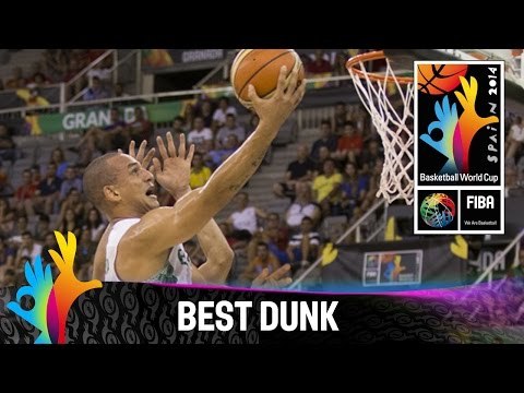 Brazil v Iran - Best Dunk - 2014 FIBA Basketball World Cup