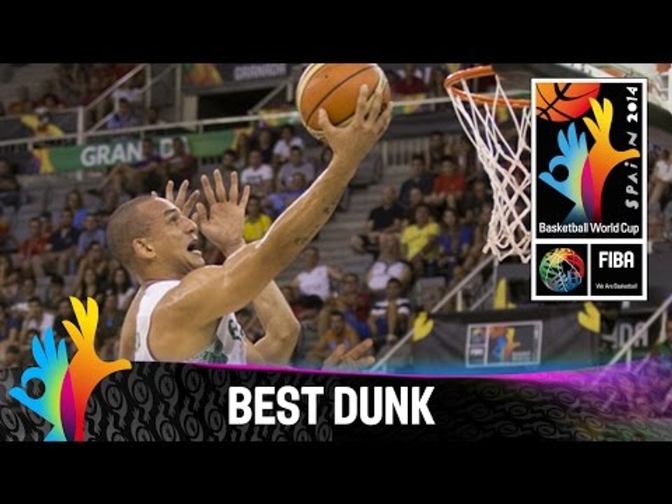 Brazil v Iran - Best Dunk - 2014 FIBA Basketball World Cup