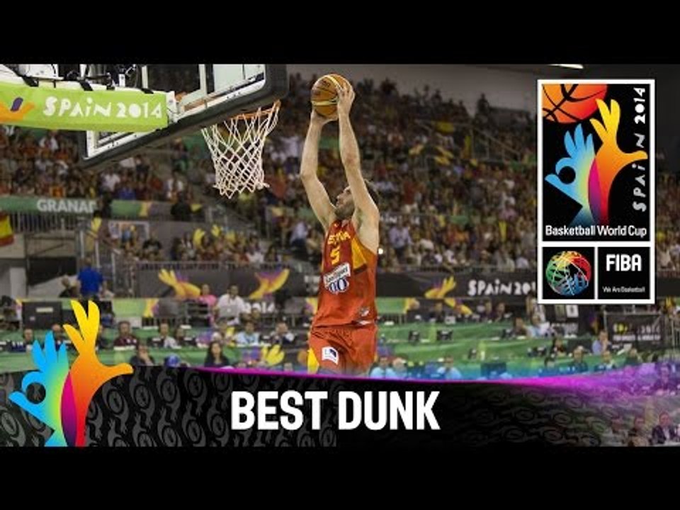 Iran v Spain - Best Dunk - 2014 FIBA Basketball World Cup