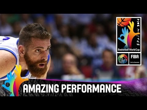 Kostas Kaimakoglou - Amazing Performance - 2014 FIBA Basketball World Cup