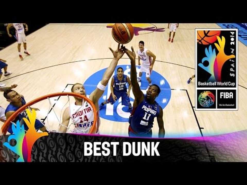 Croatia v Philippines - Best Dunk - 2014 FIBA Basketball World Cup