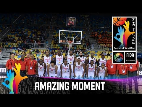 Angola v Korea - Amazing Moment - 2014 FIBA Basketball World Cup