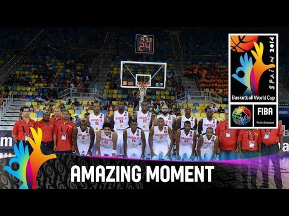Angola v Korea - Amazing Moment - 2014 FIBA Basketball World Cup