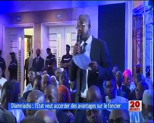 Diamniadio - l'Etat veut accorder des avantages sur le foncier