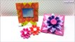 Origami - Picture Frame (Flower Motif ) & Stand / 종이접기 - 꽃 액자와 받침대