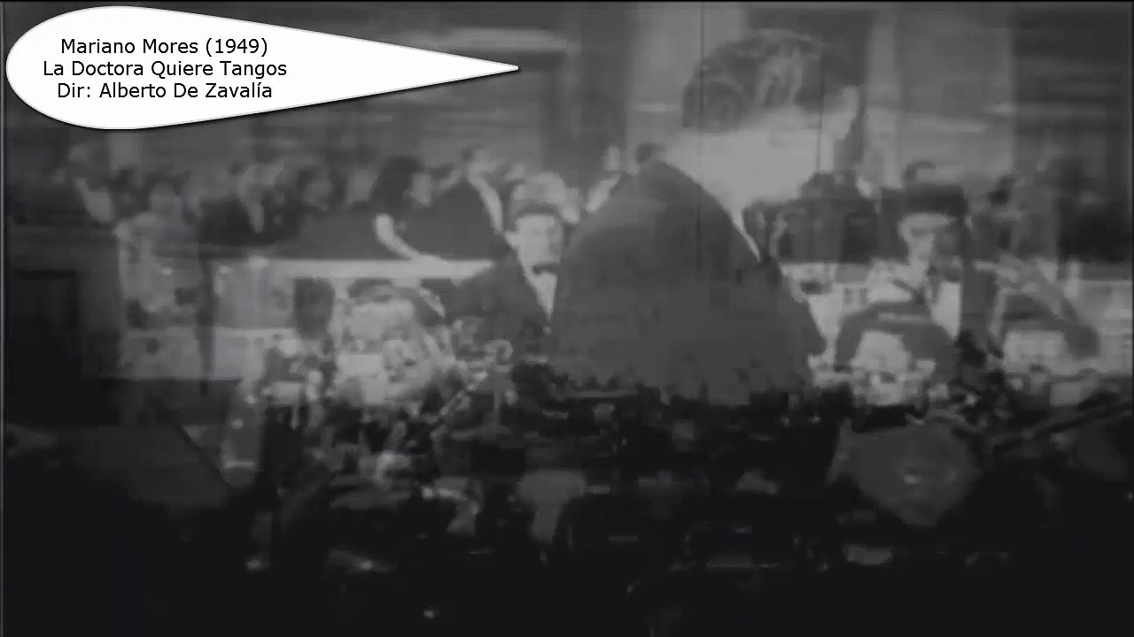 Mariano Mores en La Doctora Quiere Tangos (1949)