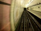 Driver's Eye View of London Underground Train