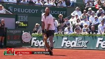 Roland-Garros : Tsonga échoue aux portes de la finale
