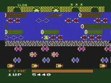 RetroGamerVX Frogger Challenge: Atari 8-bit version, score: 10600