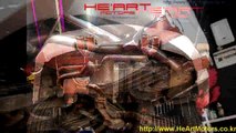 E90 320i HE'ART Dual EXHAUST SYSTEM (M3 Look)  a
