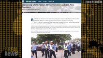 30,000 Chinese Factory Workers Strike Against Maker of Nike Sneakers