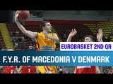 F.Y.R. of Macedonia v Denmark - Highlights - 2nd Qualifying Round - Eurobasket 2015