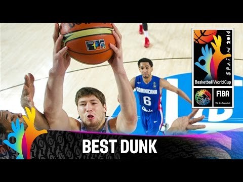 Ukraine v Dominican Republic - Best Dunk - 2014 FIBA Basketball World Cup