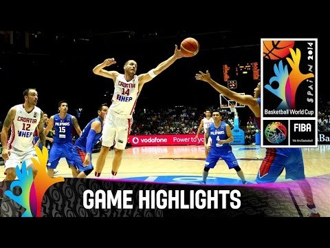 Croatia v Philippines - Game Highlights - Group B - 2014 FIBA Basketball World Cup