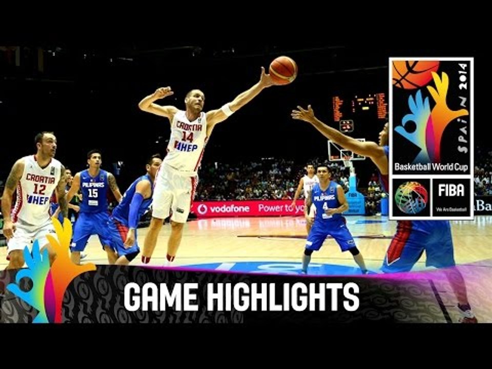 Croatia v Philippines - Game Highlights - Group B - 2014 FIBA Basketball World Cup