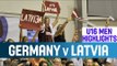 Germany v Latvia - Highlights - Quarter-Finals - 2014 U16 European Championship