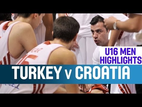 Turkey v Croatia - Highlights - 2nd Round - 2014 U16 European Championship