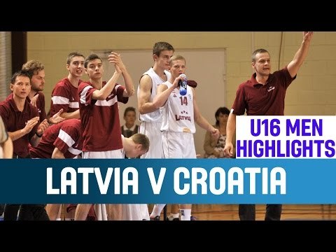 Latvia v Croatia - Highlights - 1st Round - 2014 U16 European Championship