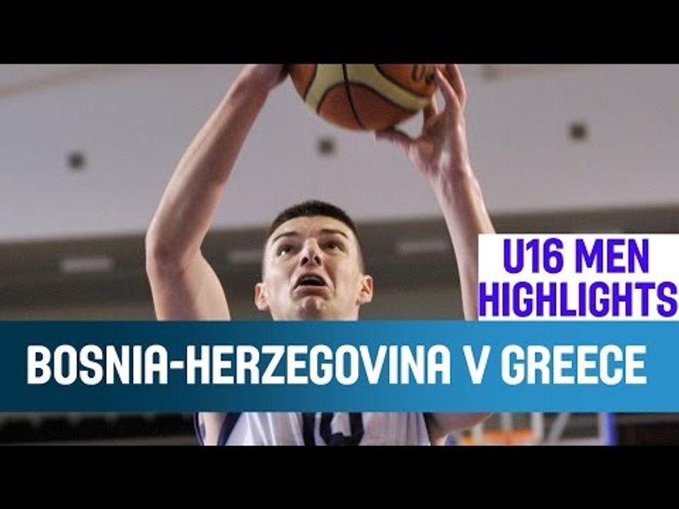 Bosnia and Herzegovina v Greece - Highlights - 1st Round - 2014 U16 European Championship