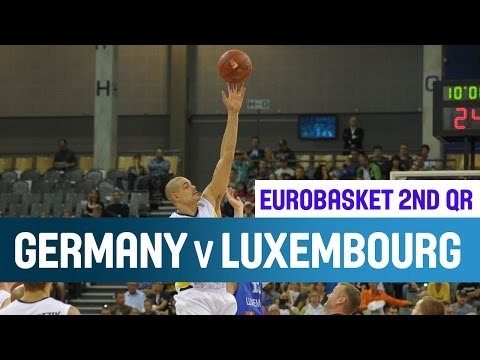 Germany vs Luxembourg - Highlights - 2nd Qualifying Round - EuroBasket 2015