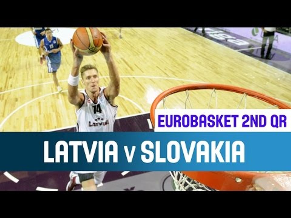 Latvia v Slovakia - Highlights - 2nd Qualifying Round - EuroBasket 2015