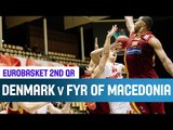 Denmark v F.Y.R. of Macedonia - Highlights - 2nd Qualifying Round - EuroBasket 2015