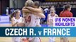 Czech Republic v France - Highlights - Semi-Finals - 2014 U16 European Championship Women