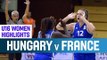 Hungary v France - Highlights - Quarter-Finals - 2014 U16 European Championship Women