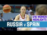Russia v Spain – 2nd Round -2014 U16 European Championship Women
