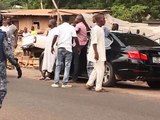 Video of police assault of suspected land guards in Cantonments, Accra
