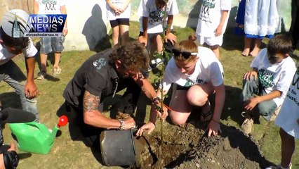 Peter Maffay Stiftung Roades 2013 - Plantarea copacului