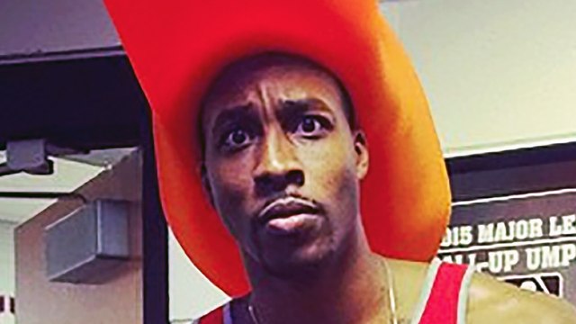 Why Did Dwight Howard Wear This Huge Hat to an Astros Game?
