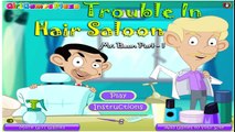 Mr Bean Cartoon Game Trouble in Hair Saloon - Kids Games 2015 ★ Hi5 Game to Play