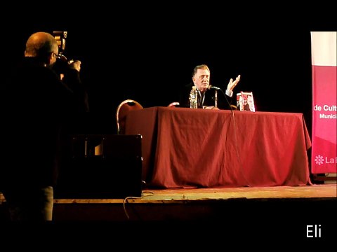 Lucho Aviles en la feria de el libro La Plata