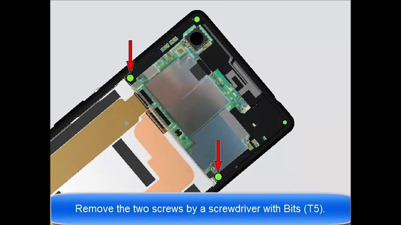 Sony Xperia M4 Aqua & M4 Aqua dual E2303 / E2306 / E2312 / E2333 / E2353/E2363 disassembly / repair