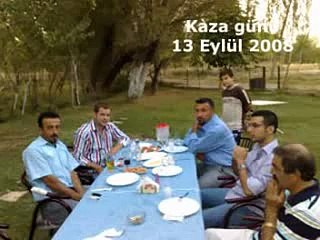 engin nursani kazadan iki saat  once